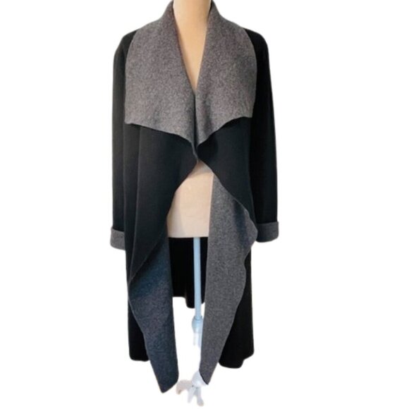 The Cashmere Project 100% Cashmere Open Front Long Cardigan Jacket Topper XS - Picture 1 of 7